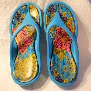 Slogger Print Thong Sandals